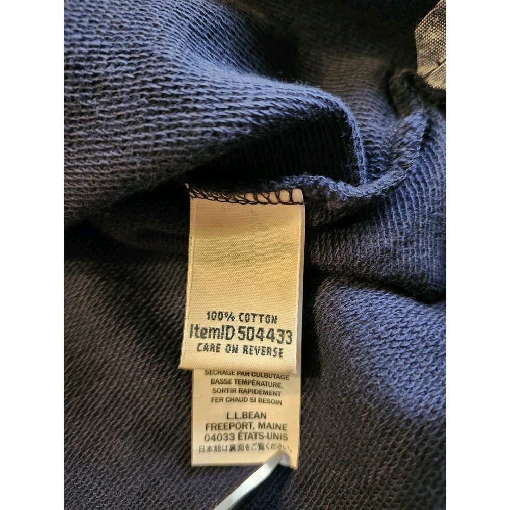 LL Bean Womens Soft Cotton‎ Rugby 1/4 Button Henley Long Sleeve Shirt 3XL - Picture 8 of 9